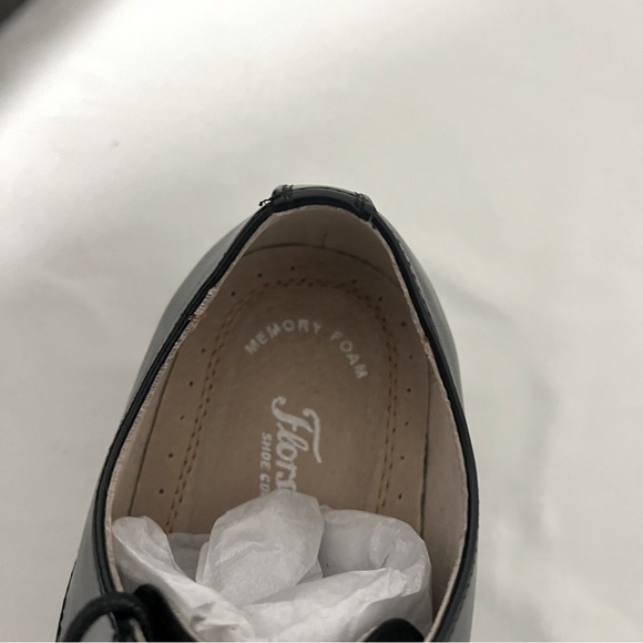 Florsheim Kids Reveal Cap Toe Oxford JR New in Box Black Size 5.5 MJ1716101 S24 - Picture 4 of 7